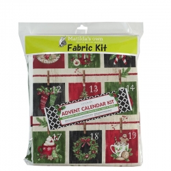 Advent Calender Fabric & Batting Kit